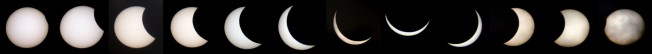 Solar Eclipse Sequence 2015